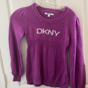 FINAL MARKDOWN GIRLS dkny sweater large